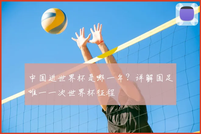 中国进世界杯是哪一年？详解国足唯一一次世界杯征程